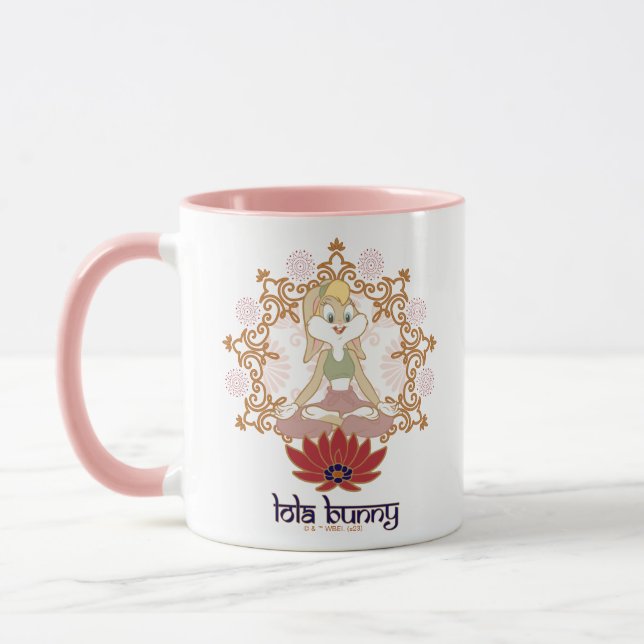 Lola Bunny Yoga Lotus Pose Mug (Left)