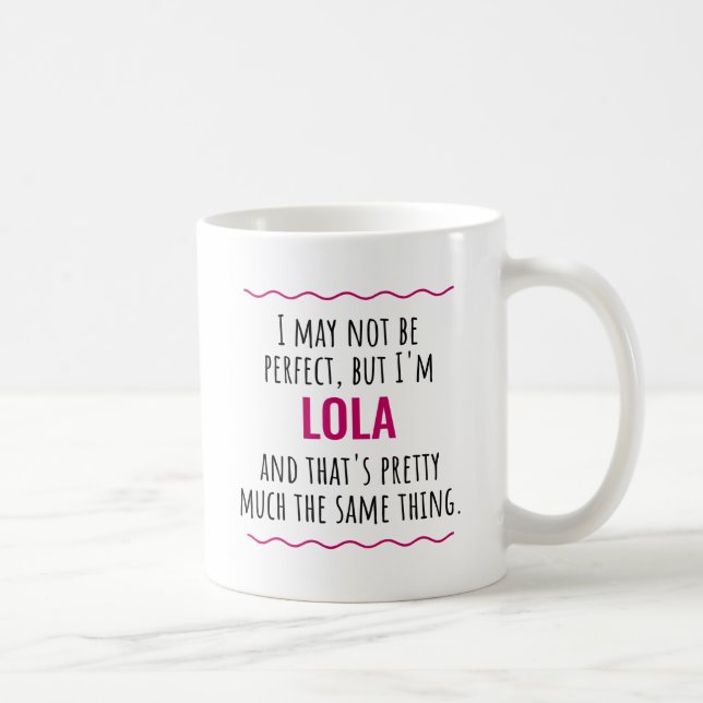 Lola Filipino Philippines Grandma Grandmother Gift Coffee Mug (Right)