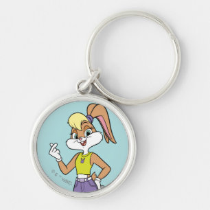 Lola Finger Heart Key Ring