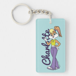 Lola Finger Heart Key Ring