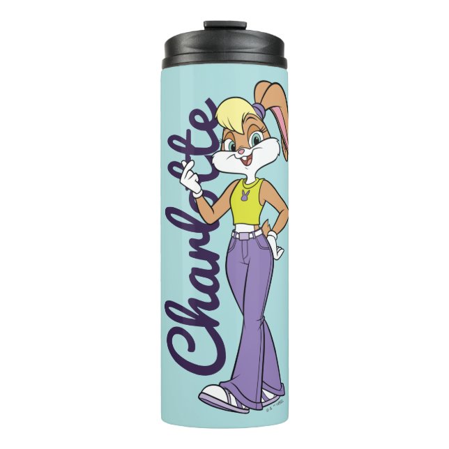 Lola Finger Heart Thermal Tumbler (Front)