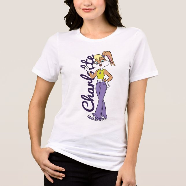 Lola Finger Heart Tri-Blend Shirt (Front)
