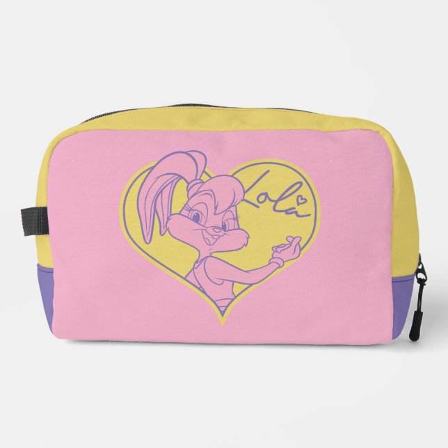 Lola Heart Signature Dopp Kit (Front)