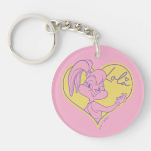 Lola Heart Signature Key Ring