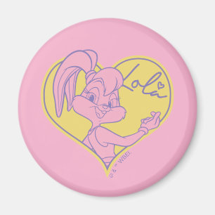 Lola Heart Signature Magnet