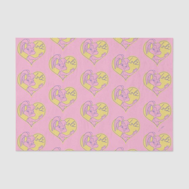 Lola Heart Signature Tissue Paper (Front)