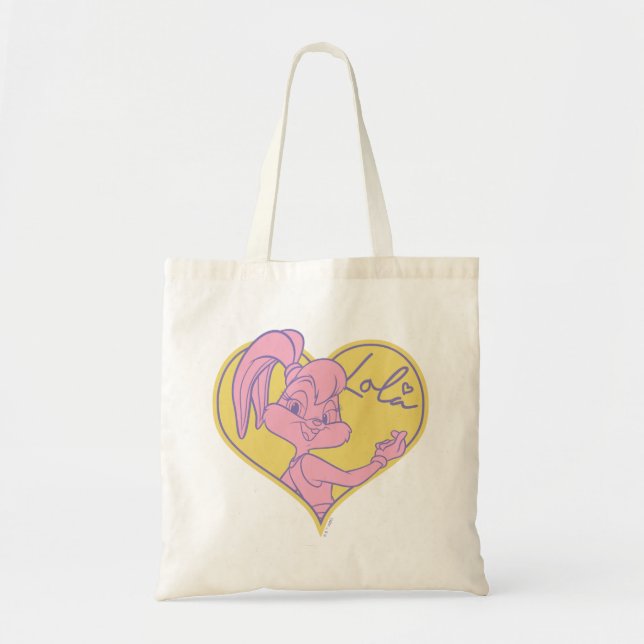 Lola Heart Signature Tote Bag (Front)