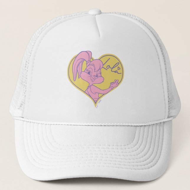 Lola Heart Signature Trucker Hat (Front)