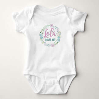 Lola Loves Me! Baby Bodysuit