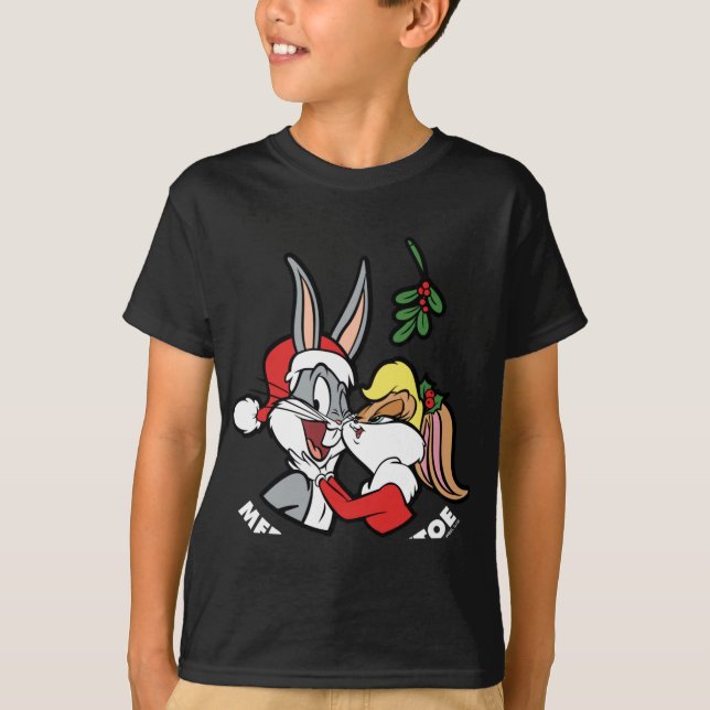 Lola Merry Mistletoe T Shirt  (Front)