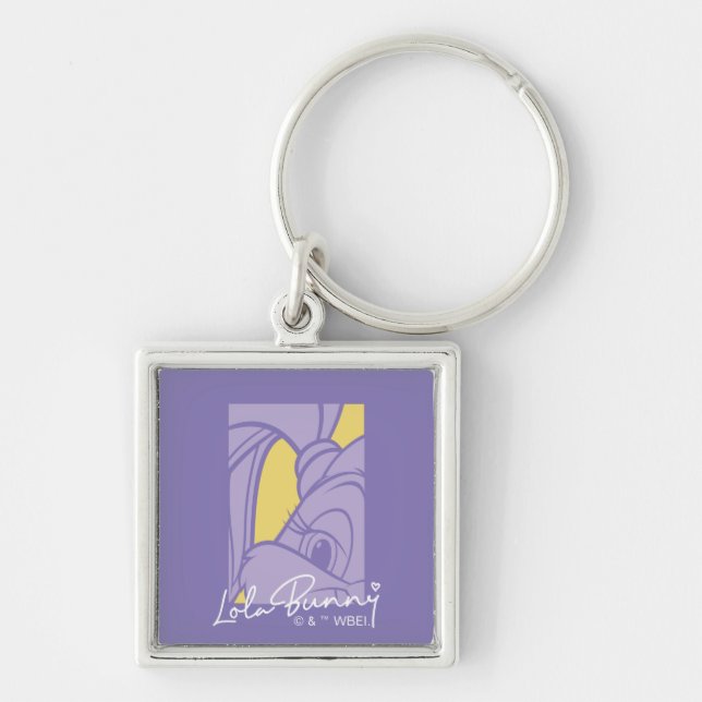 Lola Portrait Autograph Key Ring (Front)
