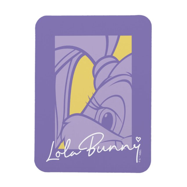 Lola Portrait Autograph Magnet (Vertical)