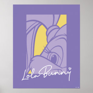 Lola Portrait Autograph Poster
