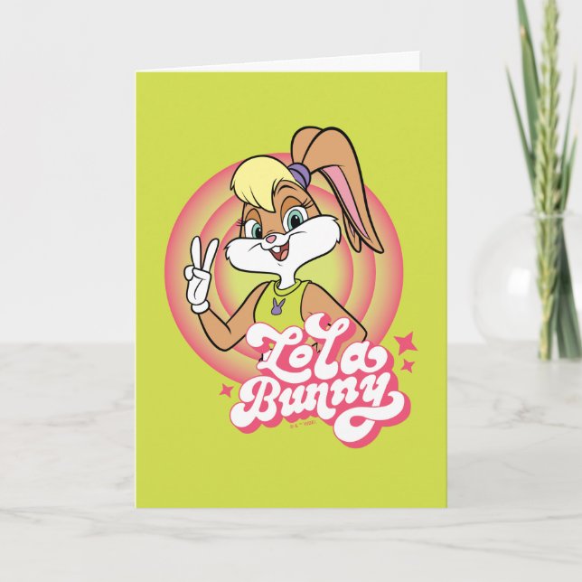 Lola Retro LOONEY TUNES™ Rings Card (Front)