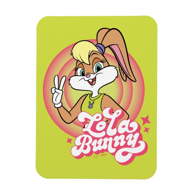 Lola Retro LOONEY TUNES™ Rings Magnet (Vertical)