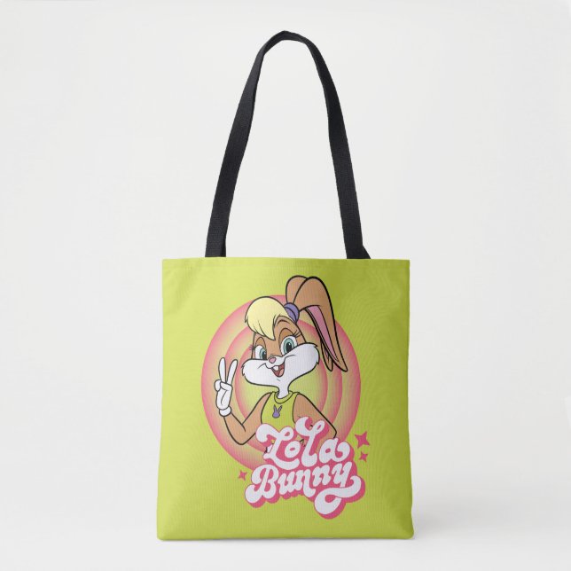 Lola Retro LOONEY TUNES™ Rings Tote Bag (Front)