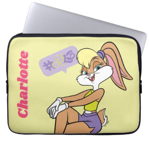Lola Sitting Laptop Sleeve