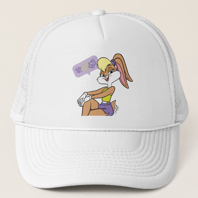 Lola Sitting Trucker Hat (Front)