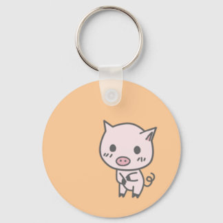 Lola the Pig Keychain