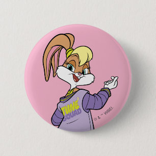 Lola TUNE SQUAD™ Varsity Heart 6 Cm Round Badge