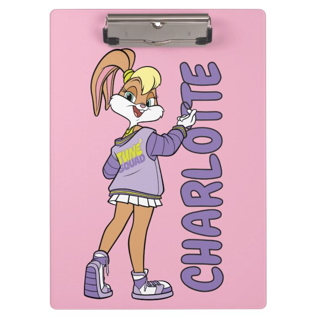 Lola TUNE SQUAD™ Varsity Heart Clipboard (Front)