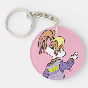 Lola TUNE SQUAD™ Varsity Heart Key Ring