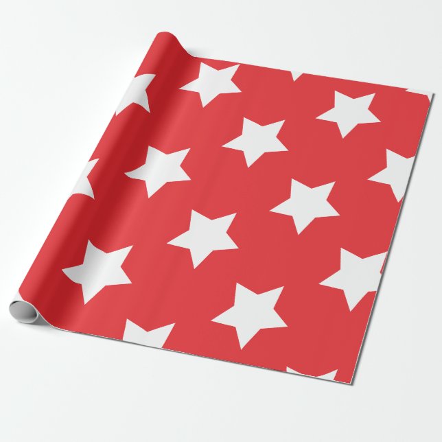 Lolailo 08 Starred Wrapping Paper (Unrolled)