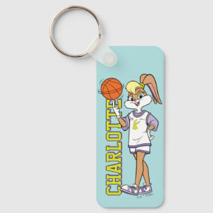 Lola's Basketball Spin Key Ring