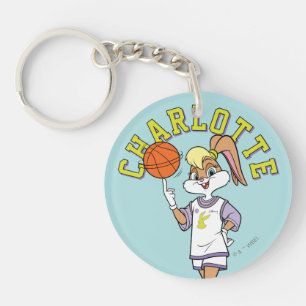 Lola's Basketball Spin Key Ring