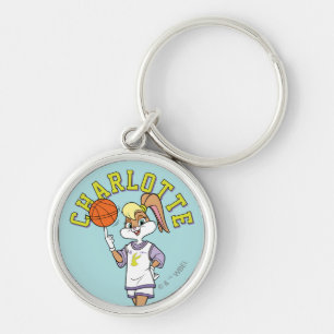 Lola's Basketball Spin Key Ring
