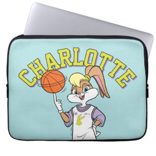 Lola's Basketball Spin Laptop Sleeve