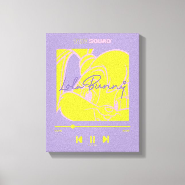 Lola's Music Player Canvas Print (Front)