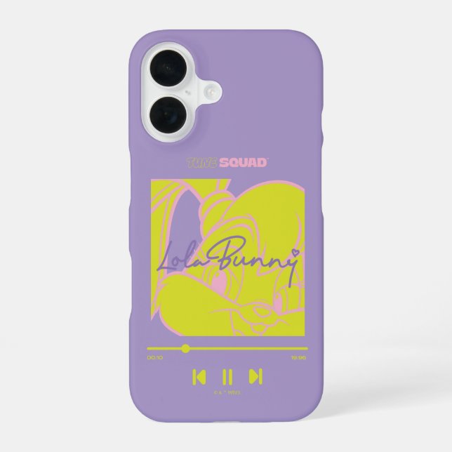 Lola's Music Player iPhone 16 Case (Back)