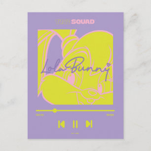 Lola's Music Player Postcard
