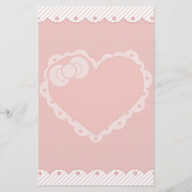 Lolita Heart Stationery (Front)