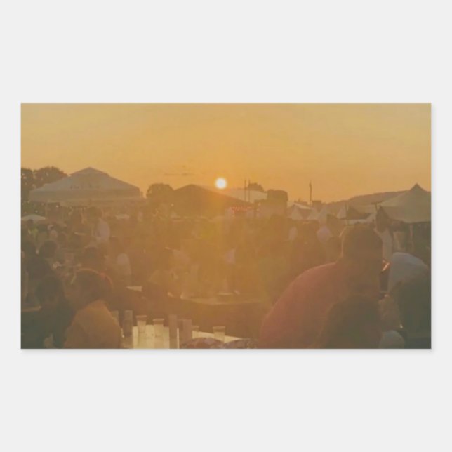 Lollapalooza in Stockholm - 2022 Rectangular Sticker (Front)