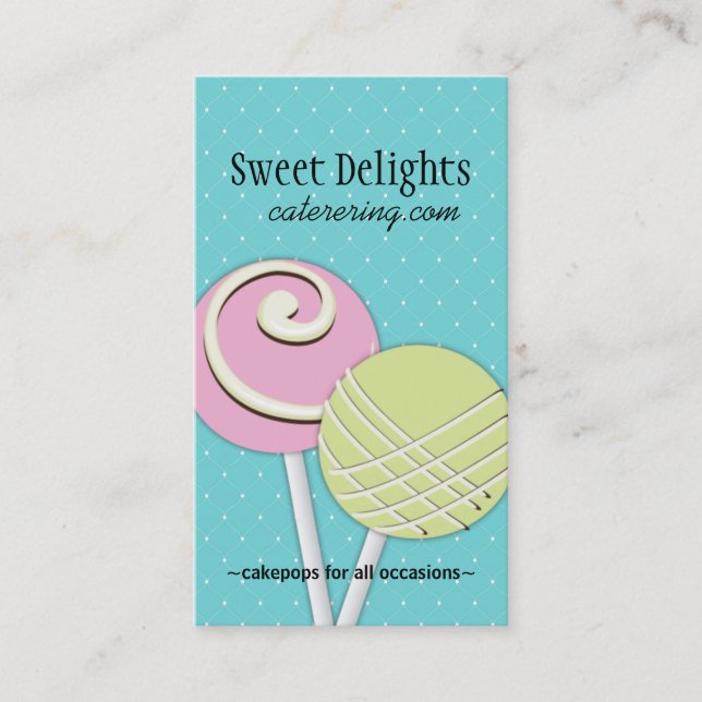 Lolli Cakes Business Cards (Front)
