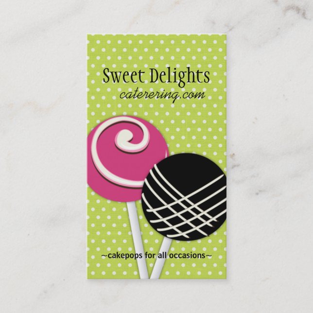 Lolli Cakes Business Cards (Front)