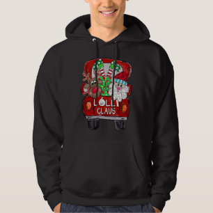 Lolli Claus Christmas - Reindeer and Santa Claus Hoodie