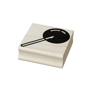 lollipop-1 rubber stamp