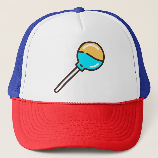 lollipop-2 trucker hat (Front)