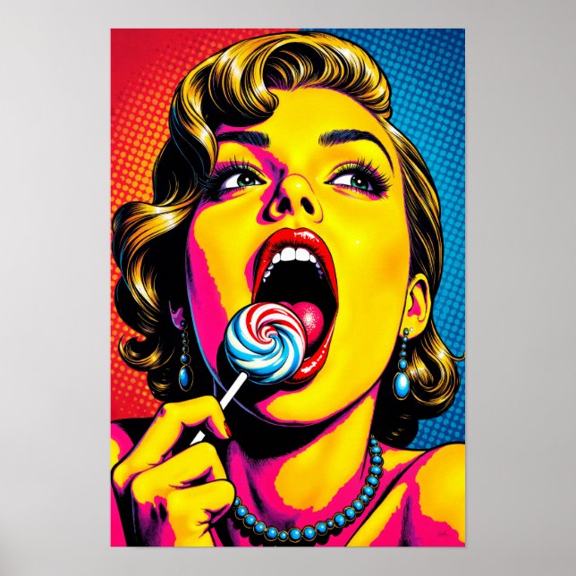 LolliPOP Art Poster (Front)