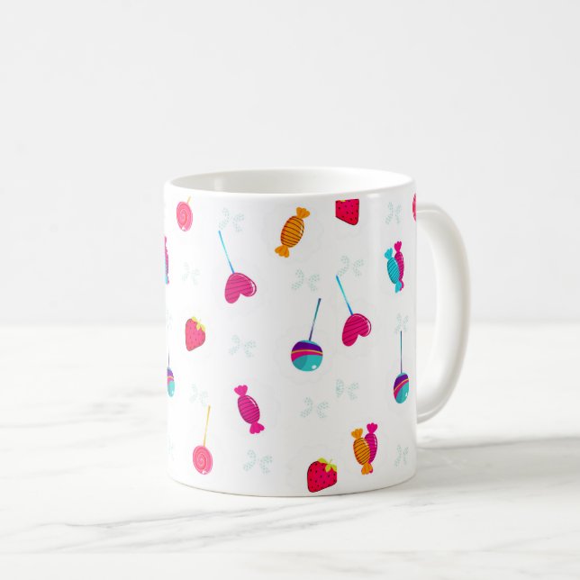 Lollipop Candy  Coffee Mug (Front Right)