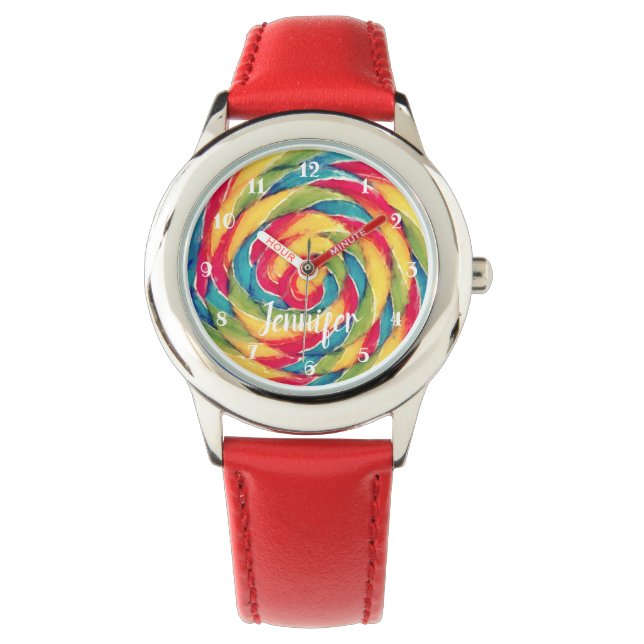 Lollipop Candy Kids Watch (Front)