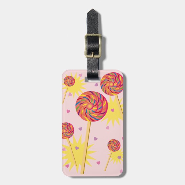 Lollipop Dance Luggage Tag (Front Vertical)