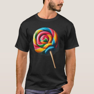 Lollipop Design For Women Men Kids Lollipop Candy T-Shirt