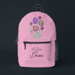 Lollipop Floral Graphic I Love Jesus Pink Printed Backpack<br><div class="desc">Lollipop Floral Graphic I Love Jesus Pink Backpack.  Enjoy!</div>