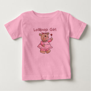 Lollipop Girl Baby T-Shirt