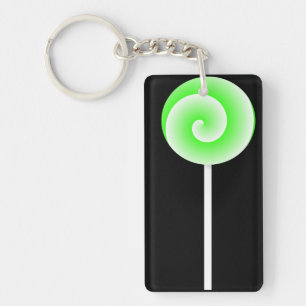 Lollipop Keychain (Lime)