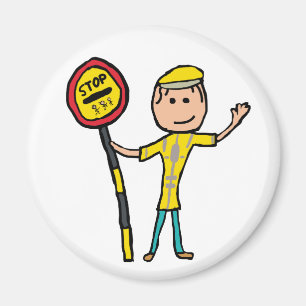 Lollipop Lady Magnet